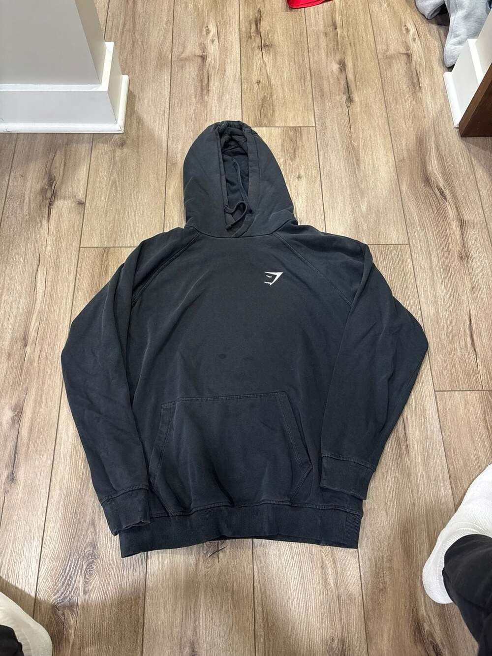 Gymshark Gymshark black hoodie stains